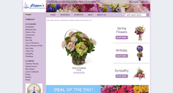 Desktop Screenshot of clippers-flowers.com